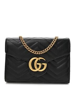 Gucci Calfskin Matelasse Gg Marmont #297572G85B